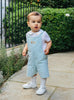 Thomas Brown Bib Shorts Little Alexander Bib Shorts in Sage Gingham Augustus