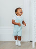 Thomas Brown Bib Shorts Little Alexander Bib Shorts in Sage Gingham Augustus