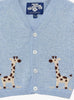 Thomas Brown Cardigan Giraffe Cardigan