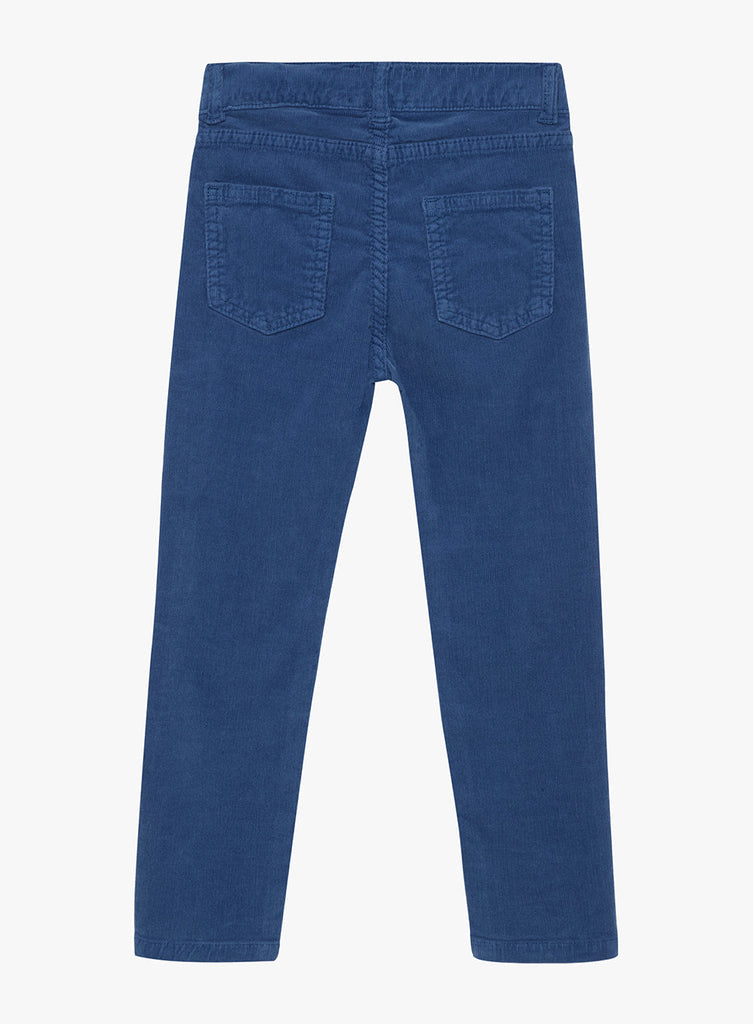 Boys Slim-Cut Corduroy Jake Jeans in French Blue | Trotters
