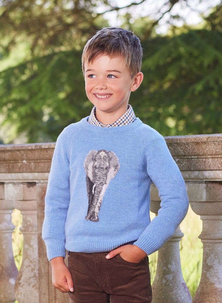 Thomas Brown Jumper Edgar Elephant Jumper