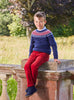 Thomas Brown Jumper Fergus Fair Isle Jumper