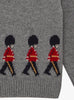 Thomas Brown Jumper Guardsman Half-Zip