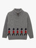 Thomas Brown Jumper Guardsman Half-Zip
