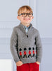 Thomas Brown Jumper Guardsman Half-Zip