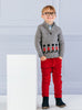 Thomas Brown Jumper Guardsman Half-Zip