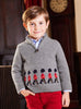 Thomas Brown Jumper Guardsman Half-Zip