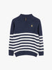 Thomas Brown Jumper Noah Half-Zip Jumper