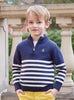 Thomas Brown Jumper Noah Half-Zip Jumper