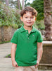 Thomas Brown Polo Harry Piqué Polo in Green