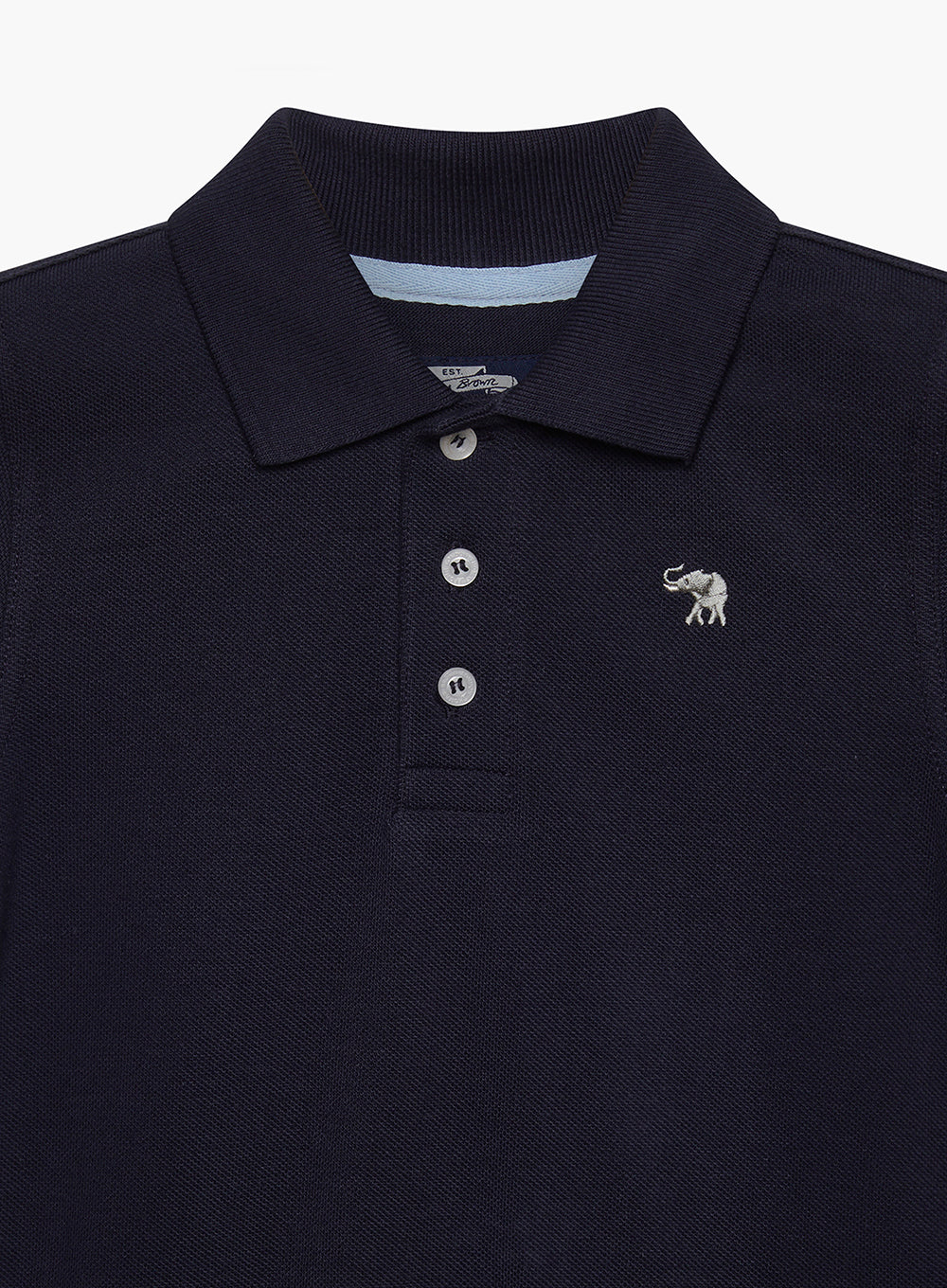 Thomas Brown Polo Harry Piqué Polo in Navy