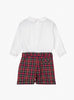 Thomas Brown Set The Little Rupert Set in Red Tartan