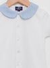 Thomas Brown Shirt Little Short-Sleeved Arthur Shirt