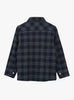 Thomas Brown Shirt Oliver Shirt in Navy Mustard Check