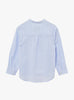 Thomas Brown Shirt Oscar Shirt in Blue Stripe