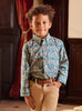 Thomas Brown Shirt Strawberry Thief Shirt
