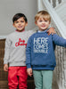Thomas Brown Sweatshirt Here Comes Trouble Sweater