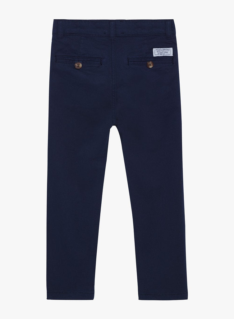 Boys Jacob Trousers in Navy | Trotters London