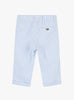 Thomas Brown Trousers Little Orly Trousers in Pale Blue Stripe