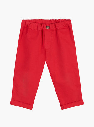 Thomas Brown Trousers Little Orly Trousers in Red