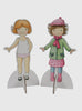 Tiger Tribe Toy Vintage Paper Doll Creative Kit - Trotters Childrenswear