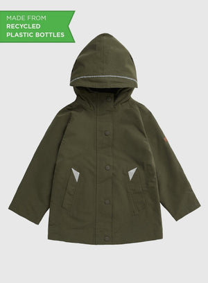 Töastie Rainmac Toastie Waterproof Raincoat in Olive