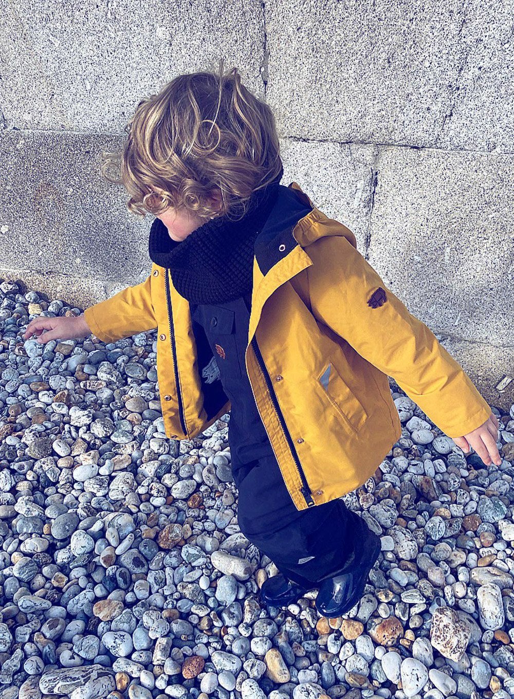 Töastie Rainmac Toastie Waterproof Raincoat in Yellow - Trotters Childrenswear