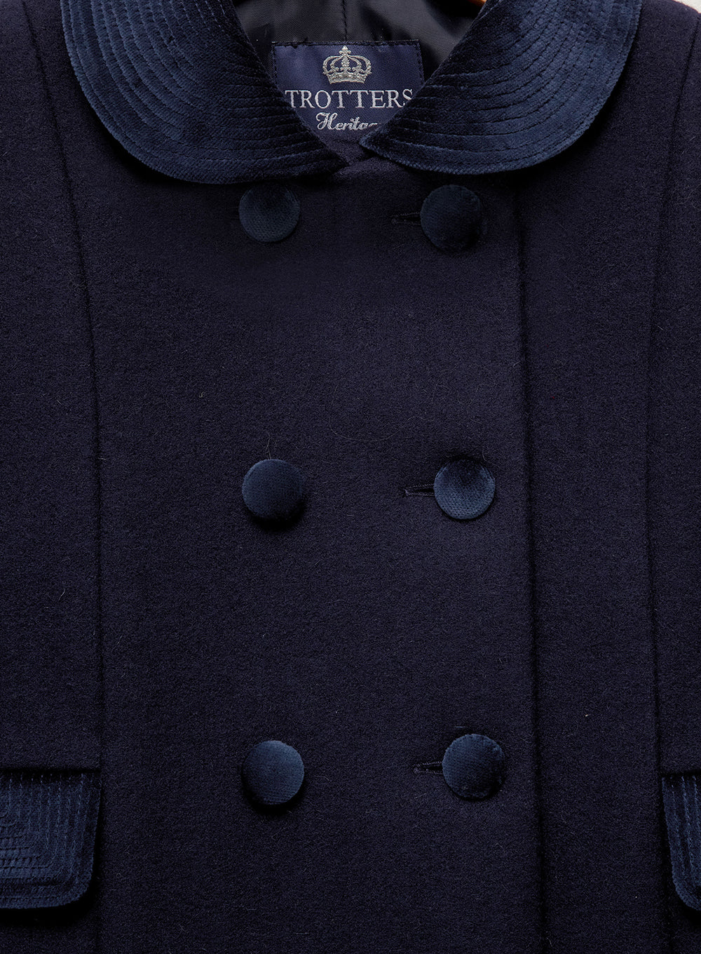 Bimbalo - Navy Classic Coat main image 0