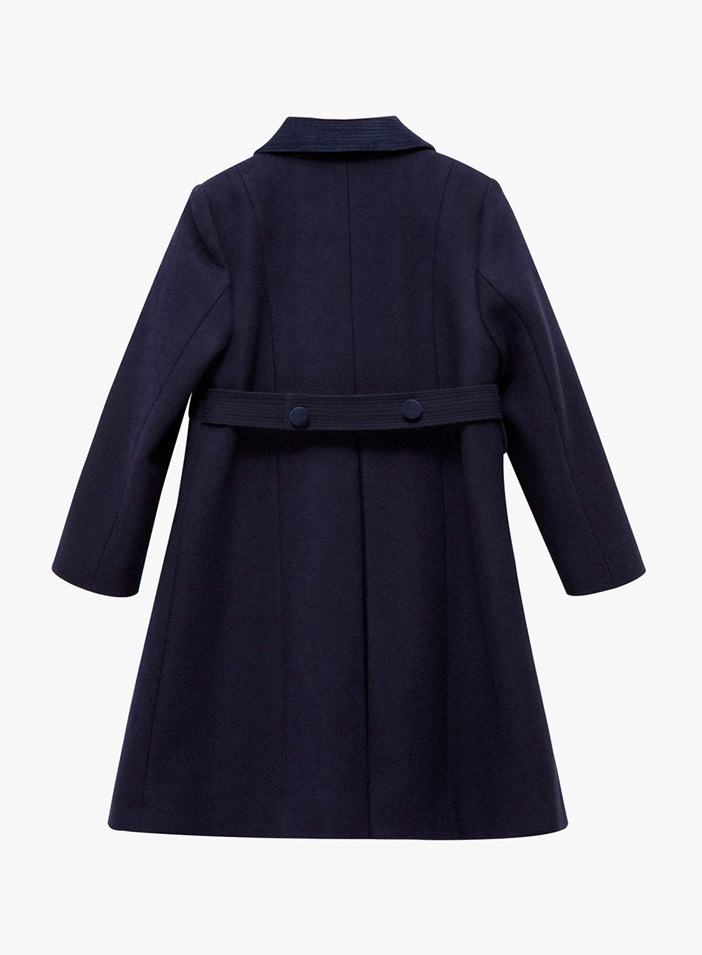 Ladies navy wool coat clearance