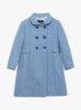 Trotters Heritage Coat Classic Coat in Pale Blue