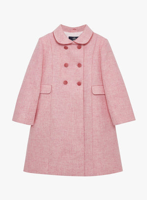 Trotters Heritage Coat Classic Coat in Pale Pink