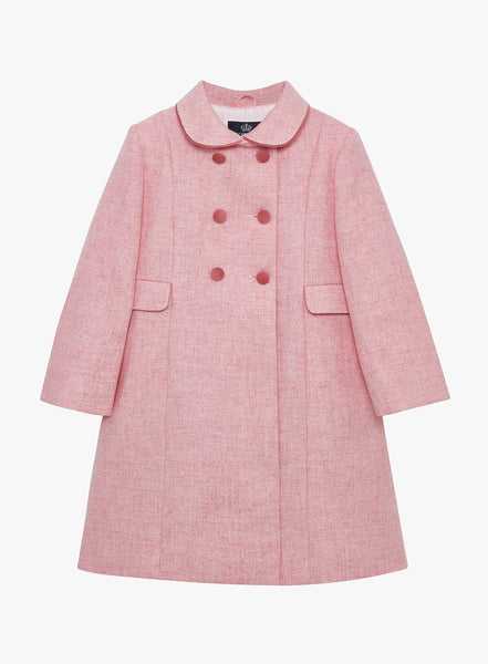 Trotters Heritage Classic Coat in Pale Pink Trotters London