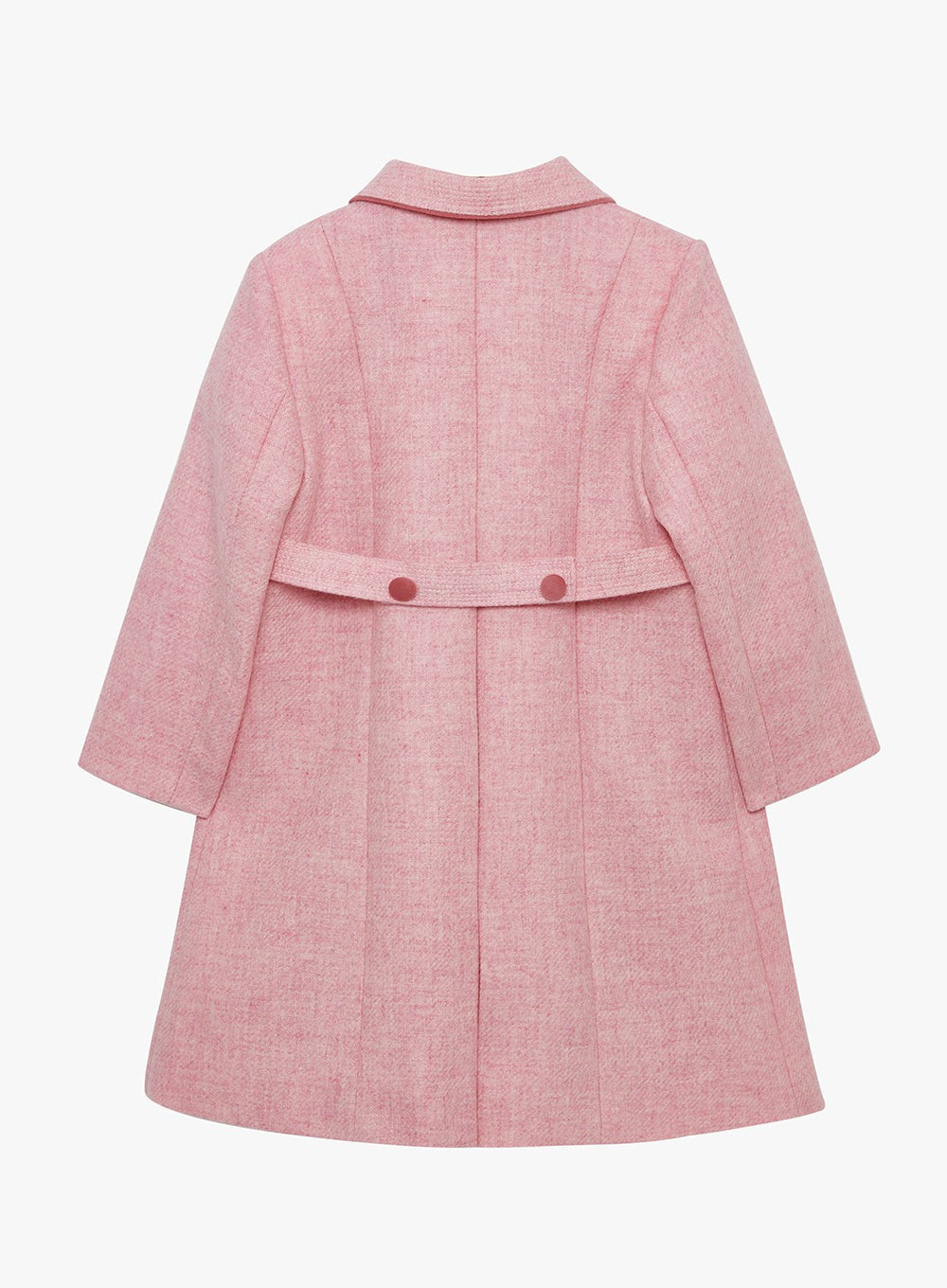 Baby pink deals wool coat