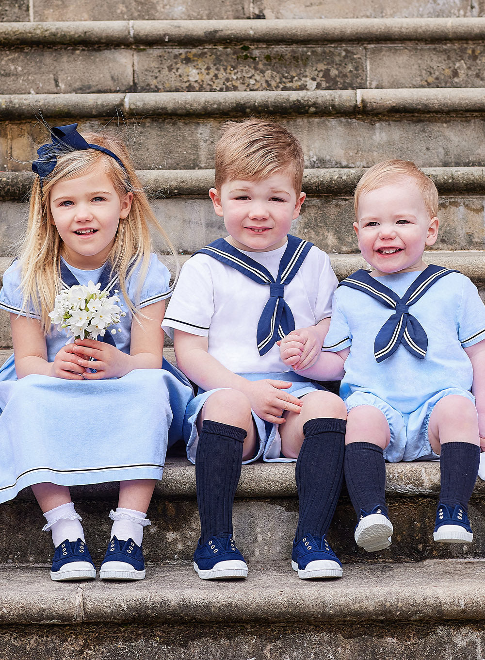 Blue sailor dress shop