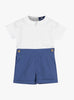 Trotters Heritage Set The Little Rupert Set in French Navy/White