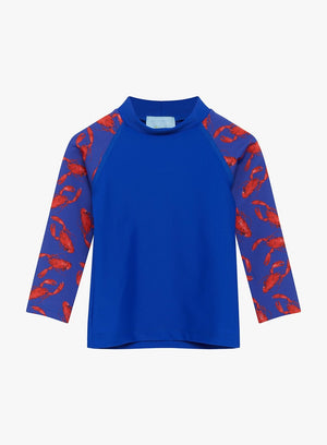 Trotters Swim Rash Vest Baby Rash Vest in Lobster