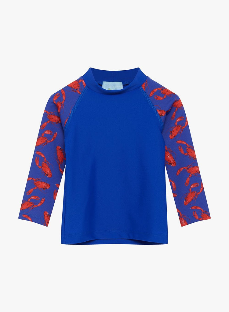 Trotters Swim Rash Vest Baby Rash Vest in Lobster