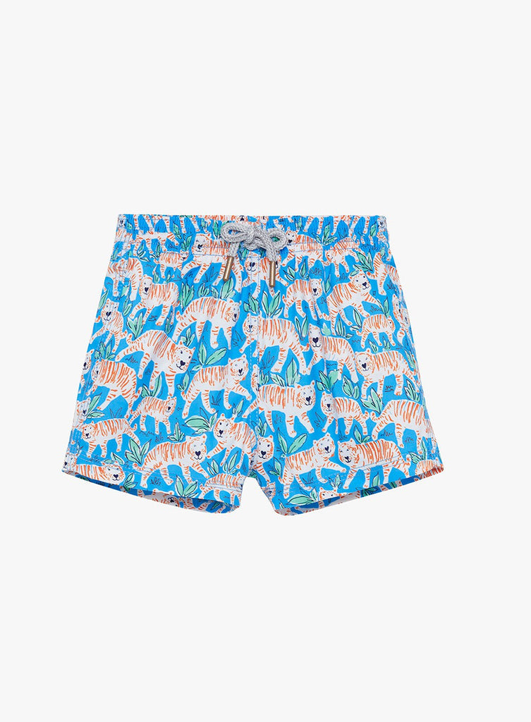 Baby Swimshorts in Tiger | Trotters London