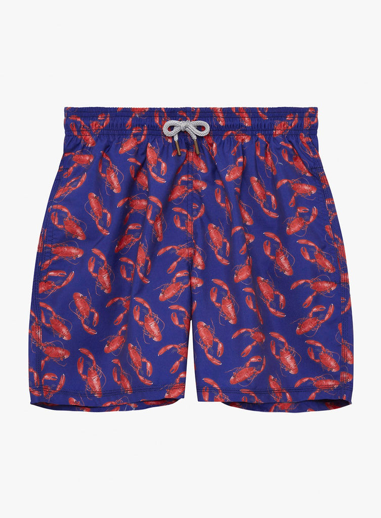 Trotters Swim Swimshorts Mens Daddy & Me Swimshorts in Lobster