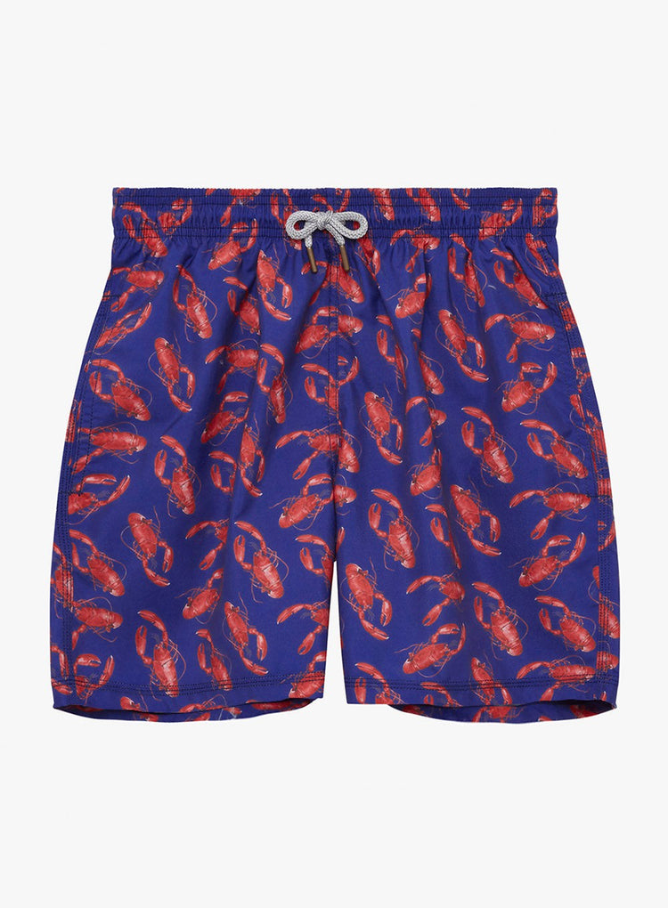 Trotters Swim Swimshorts Mens Daddy & Me Swimshorts in Lobster
