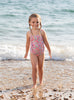 Trotters Swim Swimsuit Frill Swimsuit in Pink Betsy - Trotters Childrenswear