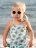 Trotters Swim Swimsuit Little Peplum Swimsuit in Turtle