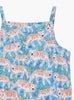 Trotters Swim Swimsuit Peplum Swimsuit in Tiger