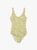 Trotters Swim Swimsuit Womens Swimsuit in Yellow Betsy