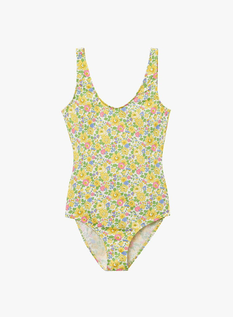 Trotters Swim Swimsuit Womens Swimsuit in Yellow Betsy
