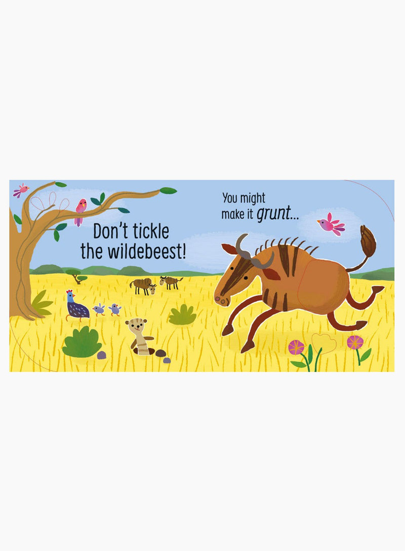 Usborne Book Don't Tickle the Elephant Board Book