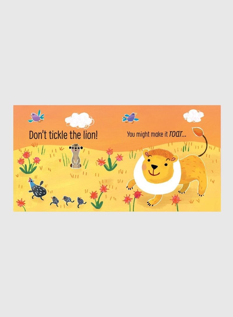 Usborne Book Don't Tickle the Lion Board Book