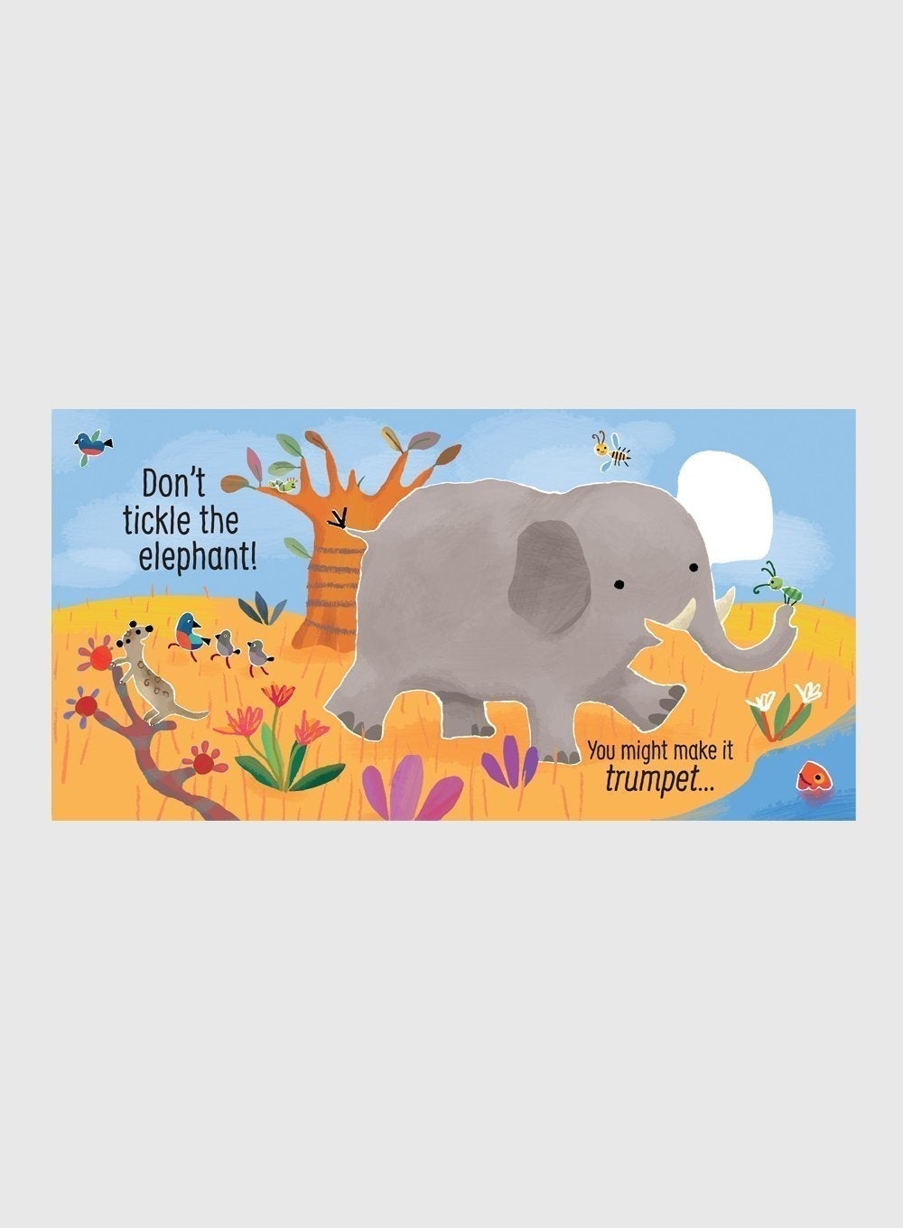 Usborne Book Don't Tickle the Lion Board Book