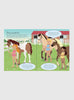 Usborne Book Usborne's Dolly Dressing Horse Show Sticker Book