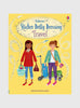 Usborne Book Usborne's Dolly Dressing Travel Sticker Book
